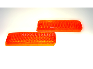 INDICATOR LENS FRONT/AMBER 850 SPORT SPIDER / LANCIA FULVIA COUPE 2ND SERIES